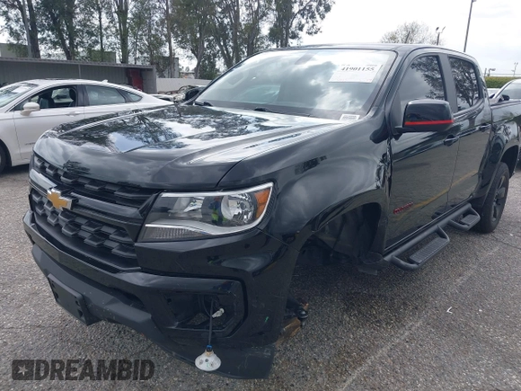 2022 Chevrolet Colorado 2WD LT with VIN 1GCGSCEN0N1159133, listed as a IAAI auction lot 41901155 with 31,113 mi miles and . Bid and sale history available at DreamBid. Image 6.