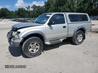 2001 Toyota Tacoma PreRunner with VIN 5TENM92N41Z797457, listed as a Copart auction lot 63729765 with 89,866 mi miles and Salvage title. Bid and sale history available at DreamBid. Image 1.