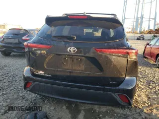 2022 Toyota Highlander L with VIN 5TDCZRBHXNS584342, listed as a Copart auction lot 77528754 with 13,209 mi miles and Salvage title. Bid and sale history available at DreamBid. Image 6.