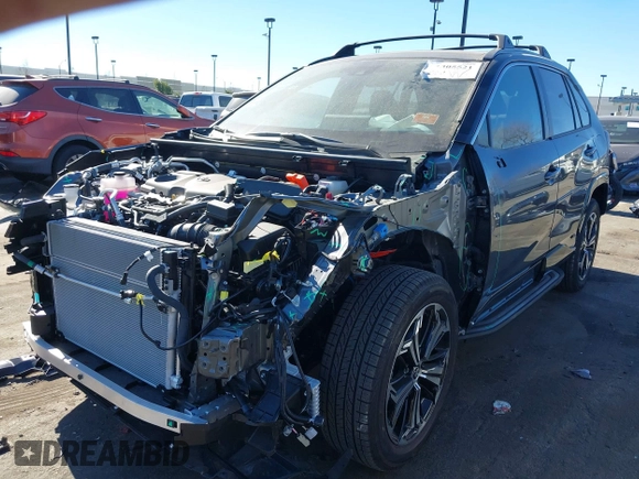2024 Toyota RAV4 XSE with VIN JTMFB3FV3RD219968, listed as a IAAI auction lot 41305521 with 971 mi miles and . Bid and sale history available at DreamBid. Image 6.