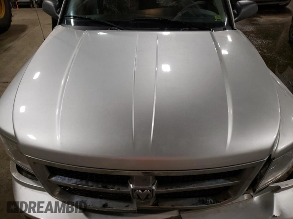 2010 Dodge Dakota with VIN 1D7CW2BK3AS184268, listed as a Copart auction lot 48260235 with 60,542 mi miles and Salvage title. Bid and sale history available at DreamBid. Image 11.