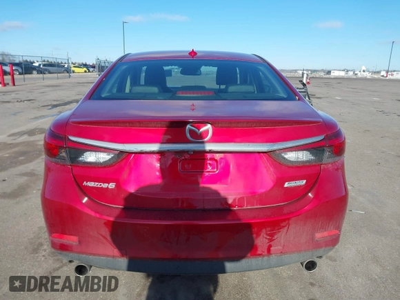 2016 Mazda 6 i Grand Touring with VIN JM1GJ1W51G1443203, listed as a IAAI auction lot 41247354 with 144,840 mi miles. Bid and sale history available at carsss.com. Image 16.