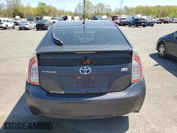 2013 Toyota Prius One with VIN JTDKN3DU5D1689557, listed as a Copart auction lot 55226505 with 174,610 mi miles and Clean Title. Bid and sale history available at carsss.com. Image 6.