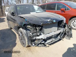 2020 BMW X3 M with VIN 5YMTS0C08L9B20402, listed as a IAAI auction lot 41761865 with 48,454 mi miles. Bid and sale history available at carsss.com. Image 6.