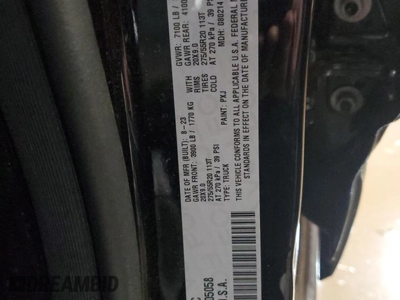 2024 Ram 1500 Big Horn z VIN 1C6SRFFT3RN105058, wystawiony jako Copart lot #46500315 z przebiegiem 25 112 mil mil oraz Szkoda całkowita • Salvage title. Historia ofert i sprzedaży dostępna na DreamBid. Obrazek 12.