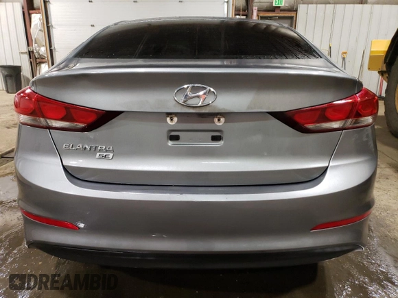 2018 Hyundai Elantra SE z VIN KMHD74LF9JU451423, wystawiony jako Copart lot #53644195 z przebiegiem 83 332 mil mil oraz Szkody całkowita. Historia ofert i sprzedaży dostępna na DreamBid. Obrazek 6.