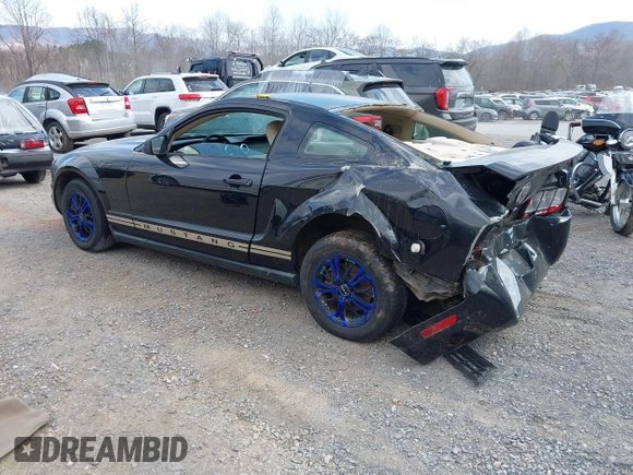2006 Ford Mustang Standard with VIN 1ZVFT80N165264736, listed as a IAAI auction lot 41871329 with 144,304 mi miles. Bid and sale history available at carsss.com. Image 3.