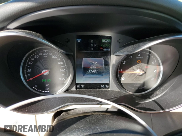 2018 Mercedes-Benz C 350e с VIN 55SWF4HB4JU242071, выставлен на аукционе Copart как лот 75725024 с пробегом 77 681 миль миль и Списание • Salvage title. История ставок и продаж доступна на DreamBid. Изображение 9.