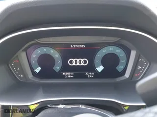 2023 Audi Q3 S line Premium with VIN WA1DECF30P1111460, listed as a IAAI auction lot 41676015 with 45,609 mi miles. Bid and sale history available at carsss.com. Image 7.