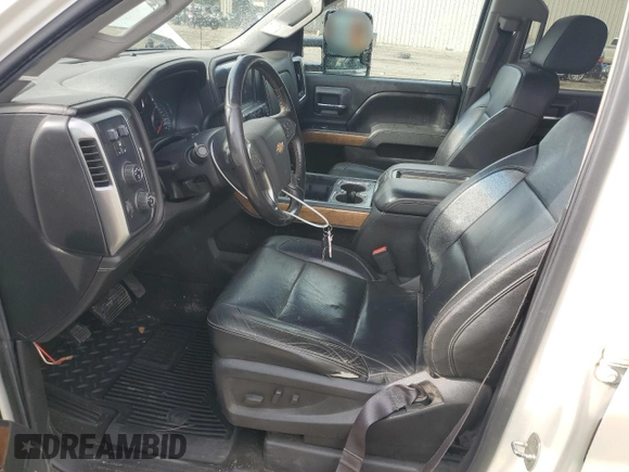 2015 Chevrolet Silverado 1500 LTZ with VIN 3GCUKSEC7FG294558, listed as a Copart auction lot 53981415 with 114,042 mi miles and Salvage Title. Bid and sale history available at DreamBid. Image 7.