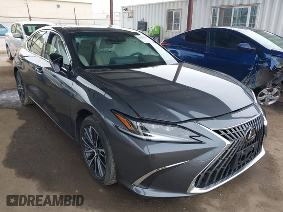 2024 Lexus ES with VIN 58ADA1C15RU050623, listed as a IAAI auction lot 41831176 with 4,463 mi miles. Bid and sale history available at carsss.com. Image 1.
