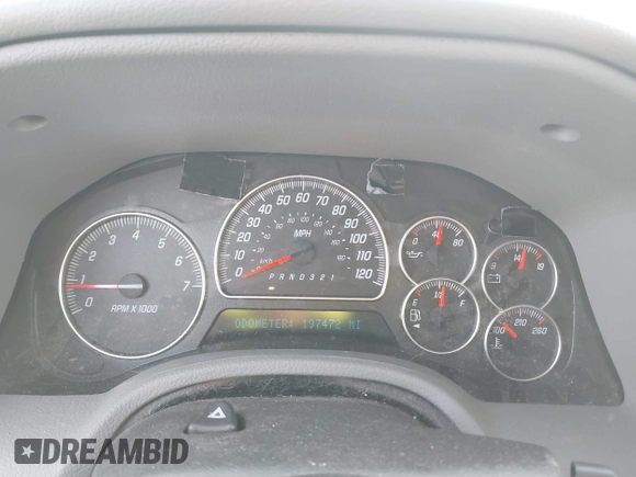 2008 GMC Envoy SLE2 with VIN 1GKDT13S082236289, listed as a IAAI auction lot 41793782 with 197,472 mi miles. Bid and sale history available at carsss.com. Image 7.
