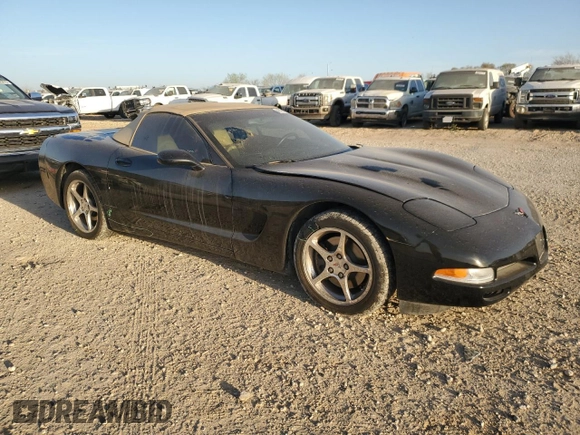 2002 Chevrolet Corvette with VIN 1G1YY32G125109959, listed as a Copart auction lot 48794315 with 34,937 mi miles and Salvage Title. Bid and sale history available at carsss.com. Image 4.