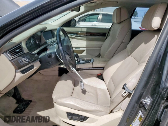 2009 BMW 7 Series 750Li with VIN WBAKB83569CY57456, listed as a Copart auction lot 56789415 with 103,139 mi miles and Clean title. Bid and sale history available at DreamBid. Image 7.