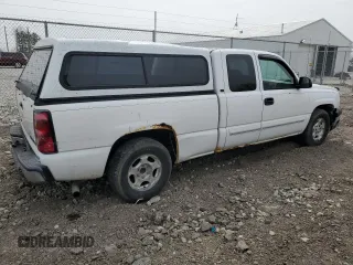 2004 Chevrolet Silverado 1500 LS with VIN 2GCEC19T041155853, listed as a Copart auction lot 51508005 with 193,567 mi miles and Salvage Title. Bid and sale history available at DreamBid. Image 3.