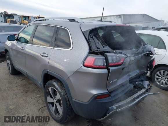 2019 Jeep Cherokee High Altitude with VIN 1C4PJMDX3KD423614, listed as a IAAI auction lot 41395694 with 64,494 mi miles and . Bid and sale history available at DreamBid. Image 3.
