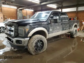 2011 Ford F-350 XL with VIN 1FT8W3BT1BEB65054, listed as a Copart auction lot 44573145 with 143,956 mi miles and Salvage Title. Bid and sale history available at DreamBid. Image 1.