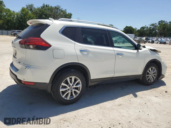 2017 Nissan Rogue SV with VIN 5N1AT2MT1HC861575, listed as a Copart auction lot 53804405 with 150,024 mi miles and Salvage Title. Bid and sale history available at carsss.com. Image 3.