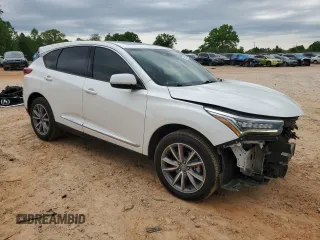 2021 Acura RDX w/Technology Package with VIN 5J8TC1H5XML010969, listed as a Copart auction lot 52365395 with 73,735 mi miles and Salvage Title. Bid and sale history available at carsss.com. Image 4.
