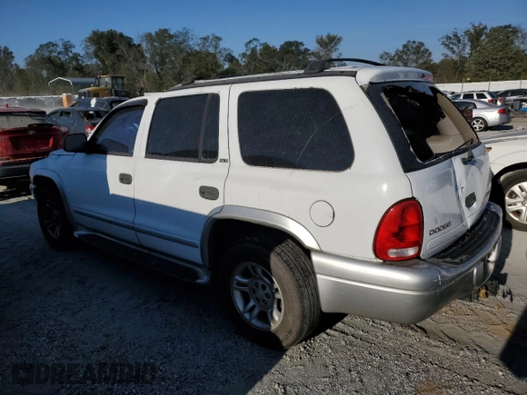 2002 Dodge Durango z VIN 1B4HR58N82F202541, wystawiony jako Copart lot #75289644 z przebiegiem Nie podano mil oraz Szkoda całkowita • Salvage title. Historia ofert i sprzedaży dostępna na DreamBid. Obrazek 2.