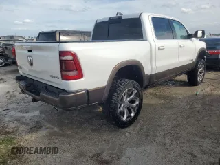 2023 Ram 1500 Longhorn with VIN 1C6SRFKTXPN528772, listed as a Copart auction lot 75635474 with 17,359 mi miles and Non repairable. Bid and sale history available at DreamBid. Image 3.