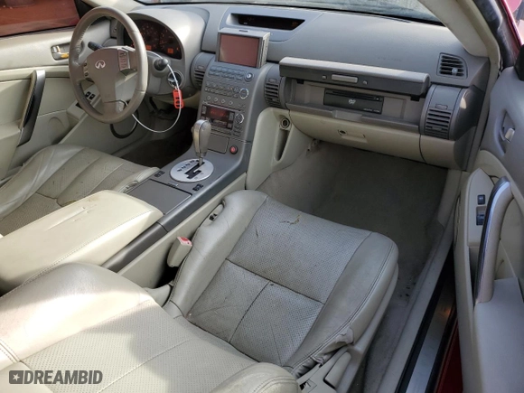 2003 Infiniti G35 Coupe w/Leather with VIN JNKCV54E93M218435, listed as a Copart auction lot 41665965 with 131,987 mi miles and Salvage Title. Bid and sale history available at carsss.com. Image 8.