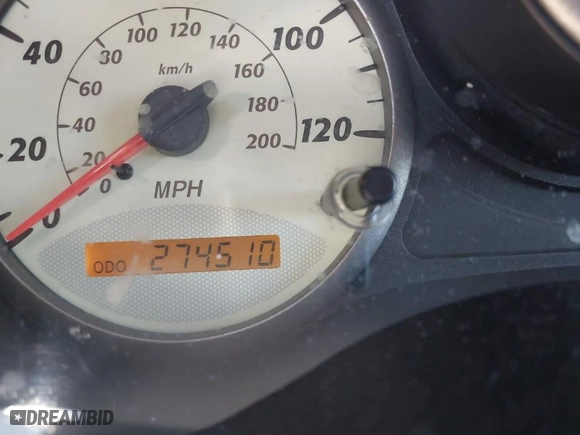 2003 Toyota RAV4 with VIN JTEGH20V430090767, listed as a IAAI auction lot 41955504 with 274,510 mi miles. Bid and sale history available at carsss.com. Image 7.