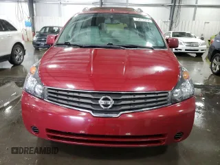 2007 Nissan Quest S with VIN 5N1BV28U17N139012, listed as a Copart auction lot 75817914 with 162,352 mi miles and Salvage Title. Bid and sale history available at carsss.com. Image 5.
