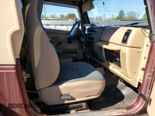 2002 Jeep Wrangler Sahara with VIN 1J4FA59S22P704603, listed as a Copart auction lot 77554334 with 99,758 mi miles and Salvage Title. Bid and sale history available at carsss.com. Image 11.