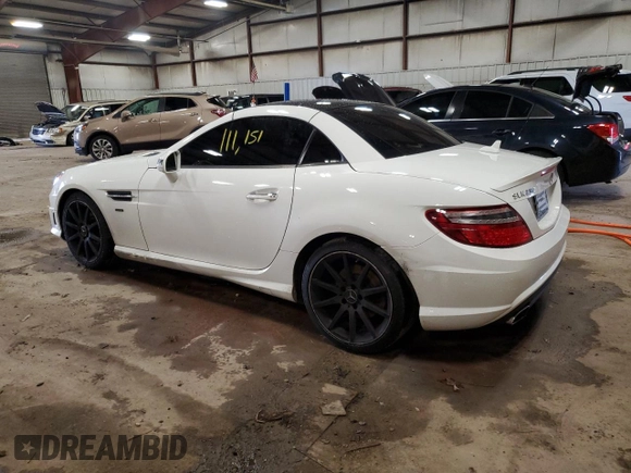 2014 Mercedes-Benz SLK 250 with VIN WDDPK4HA8EF092580, listed as a Copart auction lot 80237154 with 111,151 mi miles and Clean title. Bid and sale history available at DreamBid. Image 2.