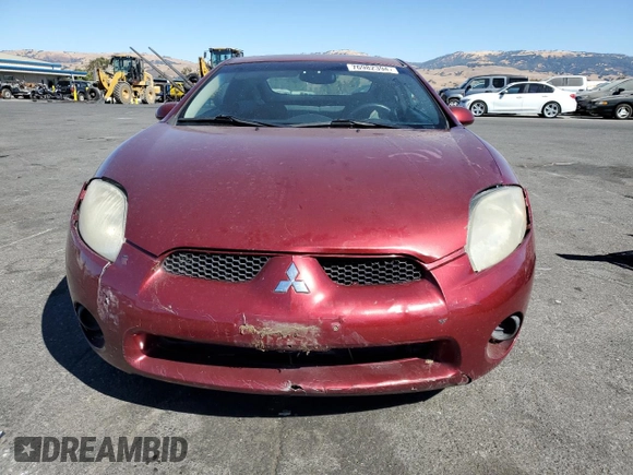 2006 Mitsubishi Eclipse GS with VIN 4A3AK24F26E038086, listed as a Copart auction lot 76982394 with 168,590 mi miles and Salvage Title. Bid and sale history available at carsss.com. Image 5.
