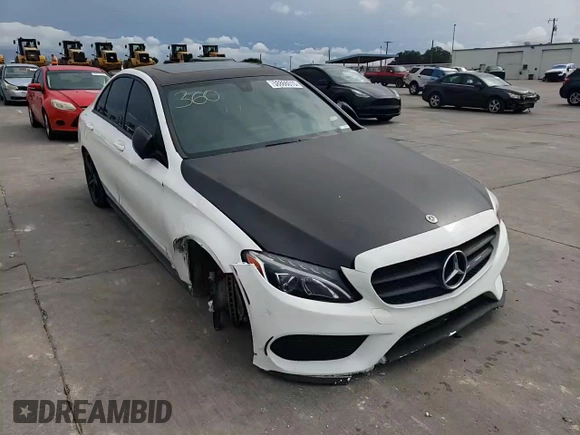 2018 Mercedes-Benz C 300 with VIN 55SWF4JB4JU253355, listed as a Copart auction lot 58866015 with 101,776 mi miles and Salvage title. Bid and sale history available at DreamBid. Image 13.