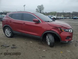2022 Nissan Rogue Sport SV with VIN JN1BJ1BW1NW472339, listed as a Copart auction lot 51232245 with 52,579 mi miles and Salvage Title. Bid and sale history available at carsss.com. Image 4.