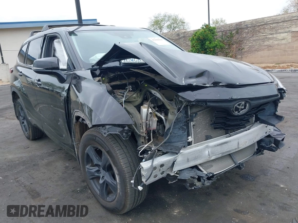 2021 Toyota Highlander L with VIN 5TDCZRAH1MS085834, listed as a IAAI auction lot 42104266 with 48,133 mi miles and . Bid and sale history available at DreamBid. Image 1.