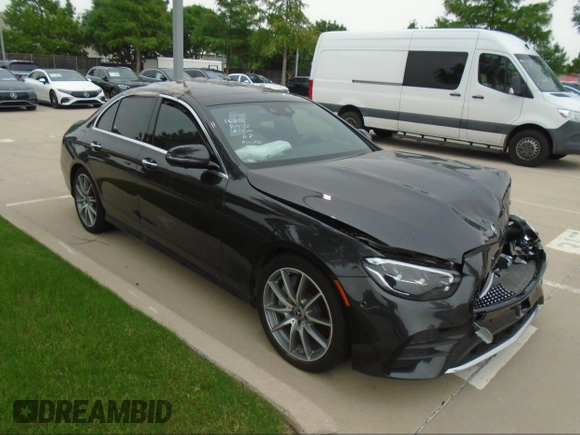 2022 Mercedes-Benz E 350 with VIN W1KZF8DB9NB097118, listed as a IAAI auction lot 42551140 with Not provided miles and . Bid and sale history available at DreamBid. Image 1.