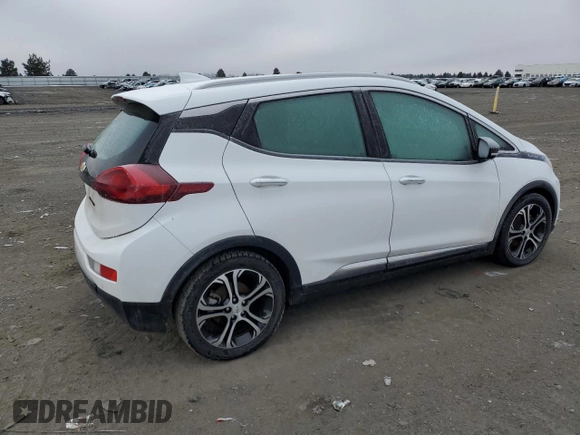 2020 Chevrolet Bolt EV Premier with VIN 1G1FZ6S08L4115838, listed as a Copart auction lot 40618153 with 50,057 mi miles. Bid and sale history available at carsss.com. Image 3.