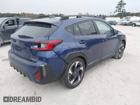 2024 Subaru Crosstrek Limited with VIN 4S4GUHM69R3774979, listed as a IAAI auction lot 40926139 with 1 mi miles. Bid and sale history available at carsss.com. Image 4.