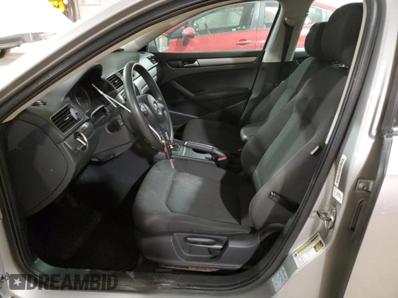 2012 Volkswagen Passat S w/Appearance with VIN 1VWAP7A37CC080611, listed as a Copart auction lot 87850135 with 137,686 mi miles and Salvage Title. Bid and sale history available at carsss.com. Image 7.