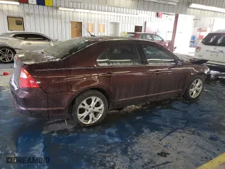 2012 Ford Fusion SE with VIN 3FAHP0HA6CR185581, listed as a Copart auction lot 44740175 with 119,267 mi miles and Salvage Title. Bid and sale history available at carsss.com. Image 3.