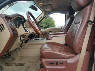2013 Ford F-250 XL with VIN 1FT7W2BT0DEA61387, listed as a Copart auction lot 53798935 with 156,392 mi miles and Salvage title. Bid and sale history available at DreamBid. Image 7.