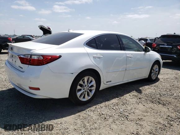 2013 Lexus ES 300h with VIN JTHBW1GGXD2006414, listed as a Copart auction lot 54230215 with 154,046 mi miles and Salvage Title. Bid and sale history available at DreamBid. Image 3.