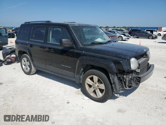 2017 Jeep Patriot High Altitude with VIN 1C4NJPFA0HD161027, listed as a Copart auction lot 47251215 with 87,054 mi miles and Salvage Title. Bid and sale history available at carsss.com. Image 4.