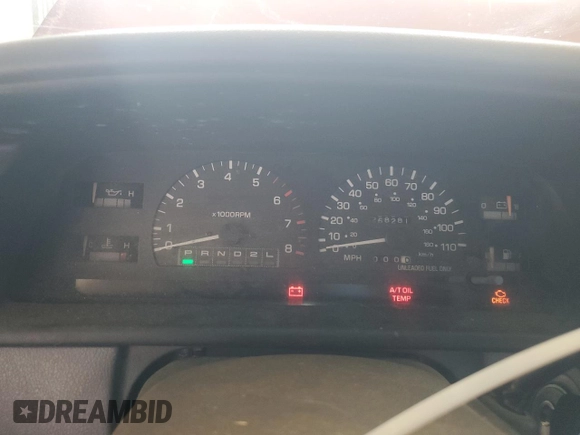 1997 Toyota T100 DX with VIN JT4UN22DXV0038731, listed as a Copart auction lot 52185665 with 268,281 mi miles and Salvage Title. Bid and sale history available at carsss.com. Image 9.