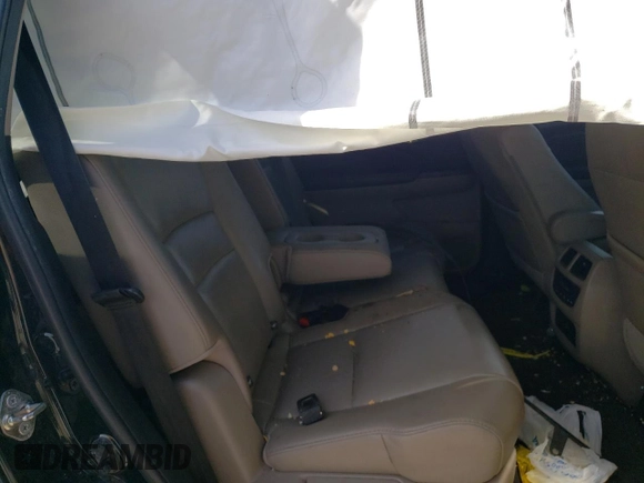 2017 Honda Pilot EX-L with VIN 5FNYF6H56HB008475, listed as a Copart auction lot 46135615 with 163,217 mi miles and Salvage Title. Bid and sale history available at DreamBid. Image 12.