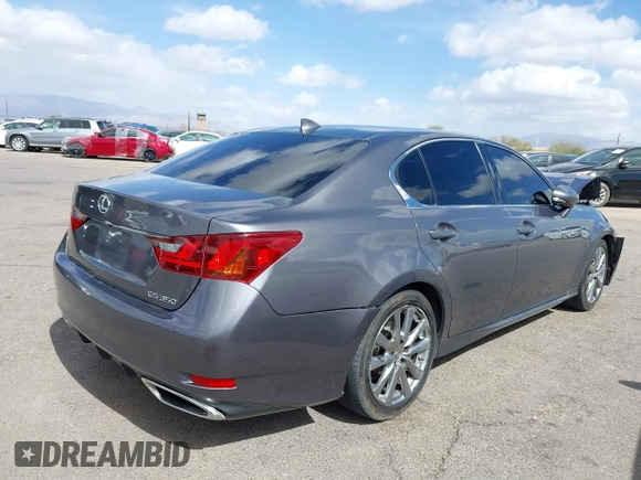 2015 Lexus GS 350 z VIN JTHBE1BLXFA017848, wystawiony jako IAAI lot #41707382 z przebiegiem 165 894 mil mil oraz . Historia ofert i sprzedaży dostępna na DreamBid. Obrazek 4.