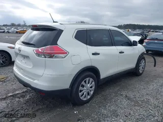 2016 Nissan Rogue SL with VIN 5N1AT2MT1GC868332, listed as a IAAI auction lot 41606887 with 155,003 mi miles. Bid and sale history available at carsss.com. Image 4.