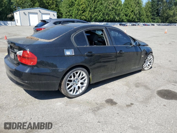 2007 BMW 3 Series 328i with VIN WBAVC53517FZ78772, listed as a Copart auction lot 67084735 with Not provided miles and Salvage title. Bid and sale history available at DreamBid. Image 3.