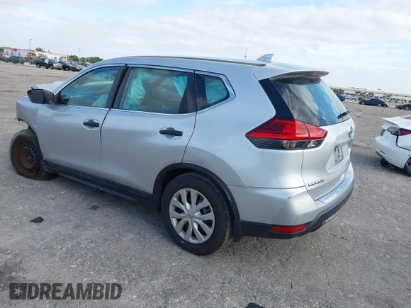 2017 Nissan Rogue SV with VIN 5N1AT2MT4HC844348, listed as a IAAI auction lot 42096401 with 144,071 mi miles. Bid and sale history available at carsss.com. Image 3.