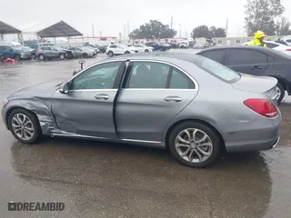 2015 Mercedes-Benz C-Class C 300 with VIN 55SWF4JB8FU057426, listed as a IAAI auction lot 41558621 with 106,655 mi miles. Bid and sale history available at carsss.com. Image 14.