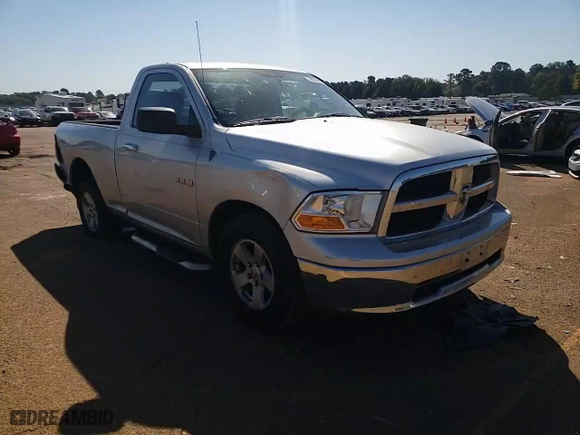 2010 Dodge Ram 1500 ST with VIN 3D7JB1EP5AG116078, listed as a Copart auction lot 74195174 with 107,803 mi miles and Salvage Title. Bid and sale history available at carsss.com. Image 10.